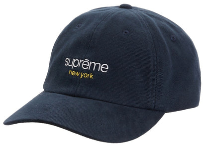 Supreme Classic Logo 6-Panel (SS21) Navy