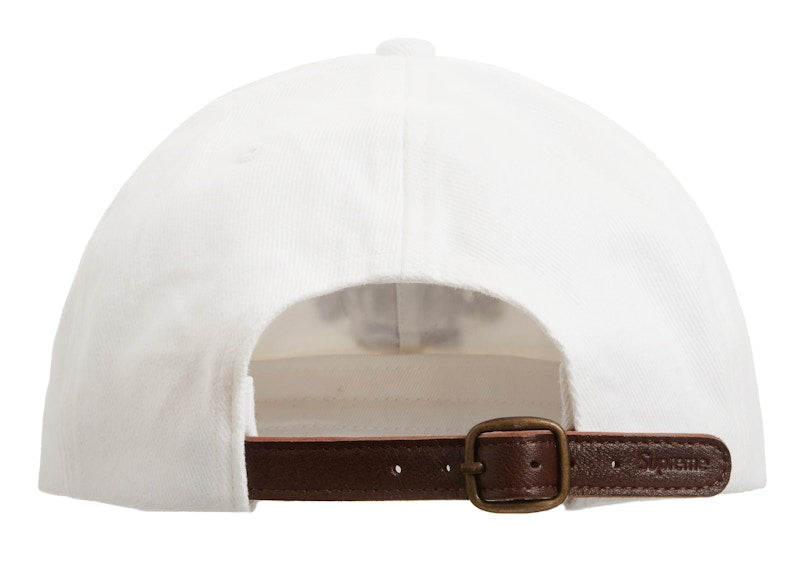 Supreme Classic Logo 6-Panel White