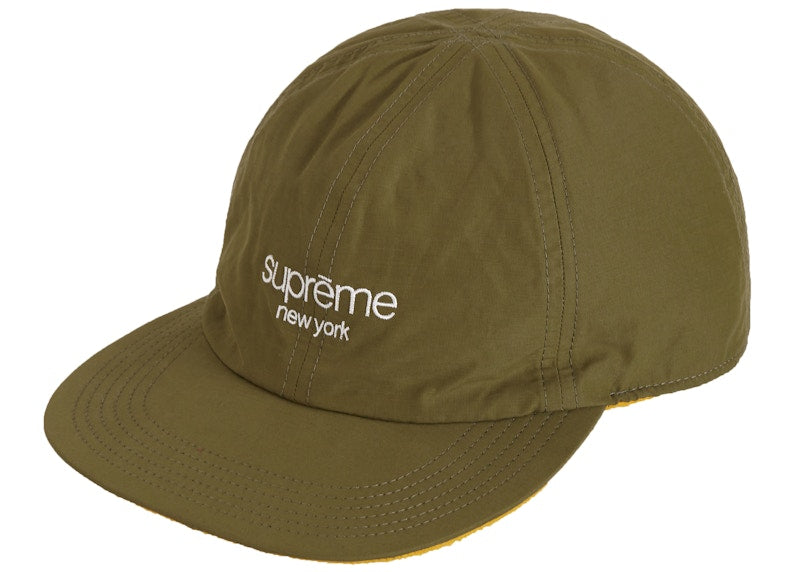 Supreme Classic Logo Reversible 6 Panel Green