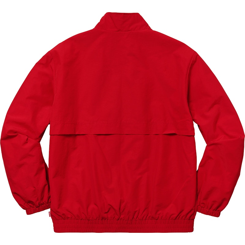 Supreme Classic Logo Taping Track Jacket Red