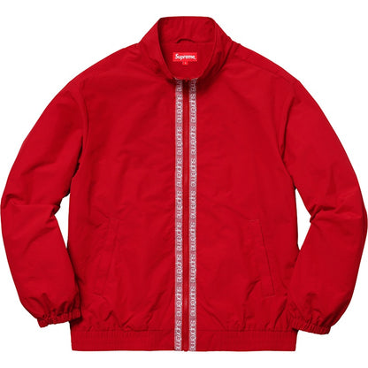 Supreme Classic Logo Taping Track Jacket Red