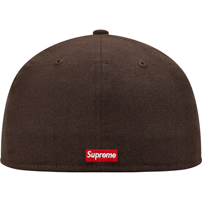 Supreme Classic Script New Era Cap Brown