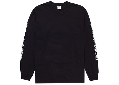 Supreme Clayton Patterson L/S Tee Black