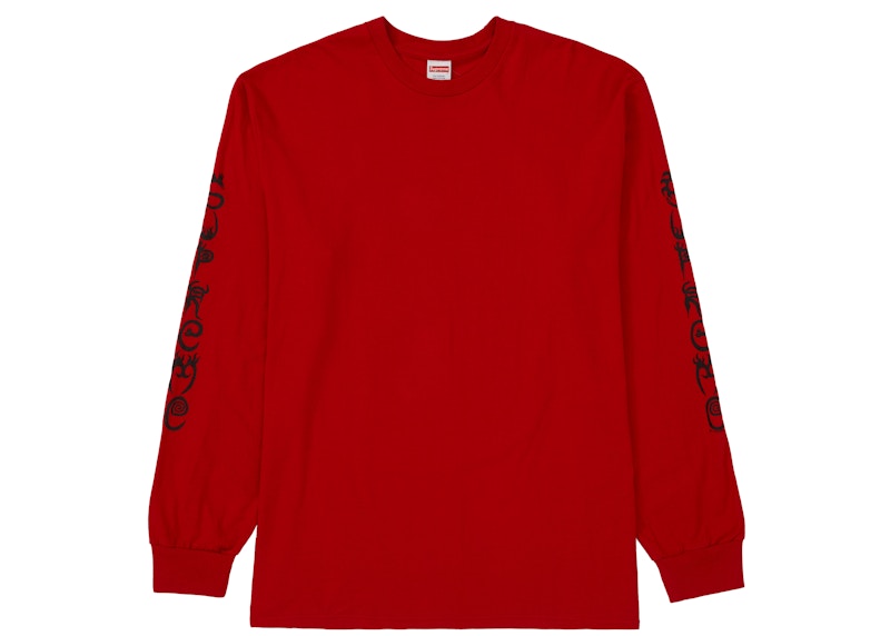 Supreme Clayton Patterson L/S Tee Red