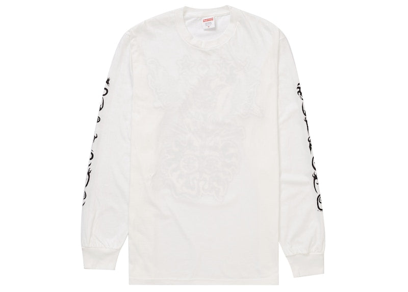 Supreme Clayton Patterson L/S Tee White