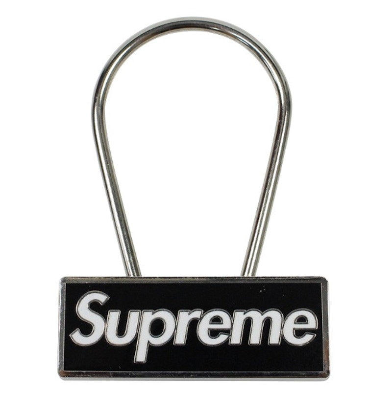 Supreme Clip Keychain Black