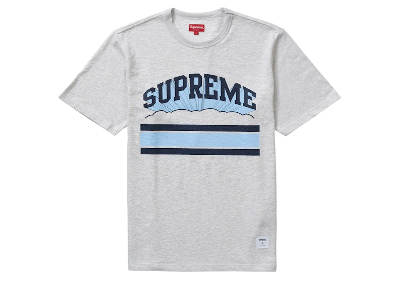 Supreme Cloud Arc Tee Ash Grey