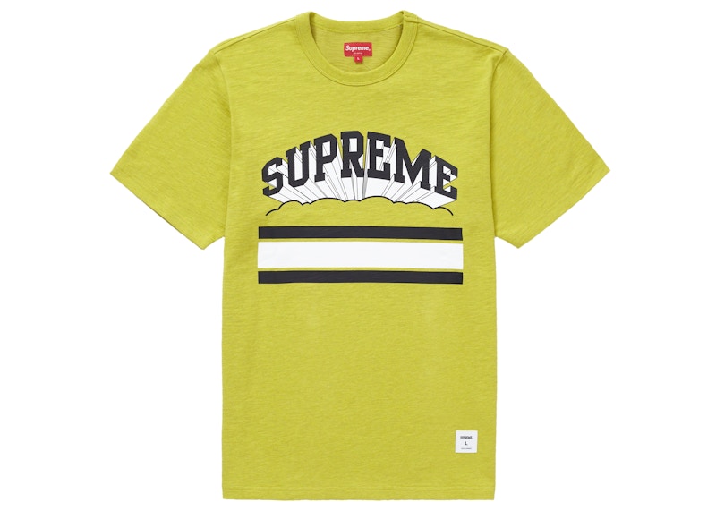 Supreme Cloud Arc Tee Heather Sulfur