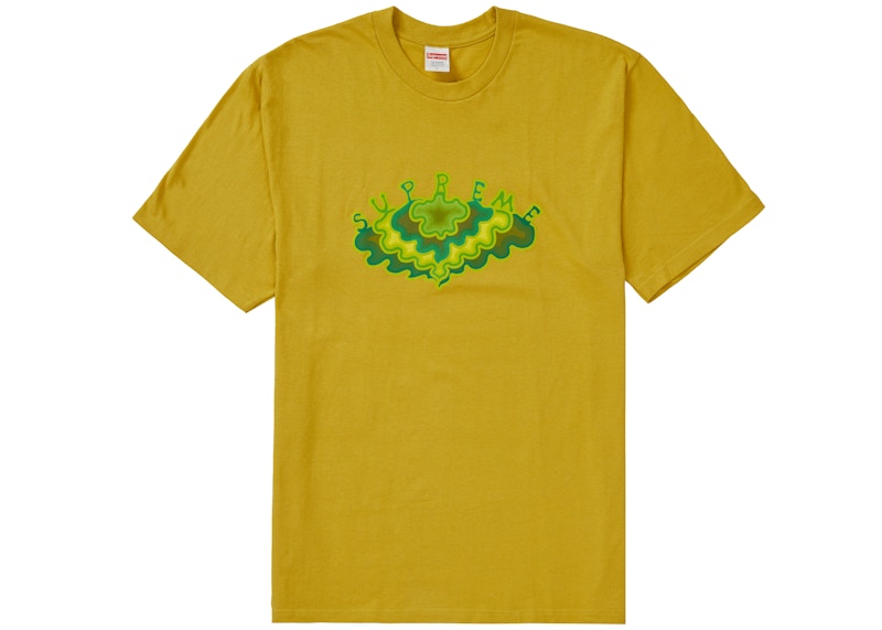 Supreme Cloud Tee Acid Yellow