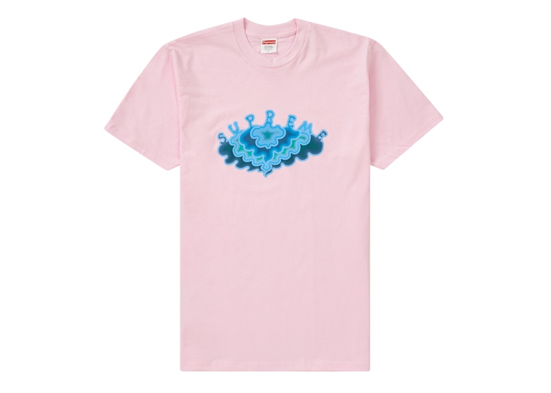 Supreme Cloud Tee Light Pink