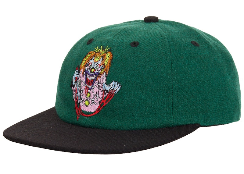 Supreme Clown 6-Panel Dark Green