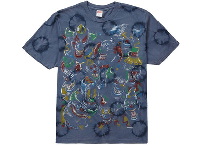 Supreme Clowns Tee Bleached Navy