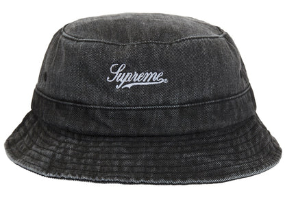 Supreme Coated Denim Crusher Black