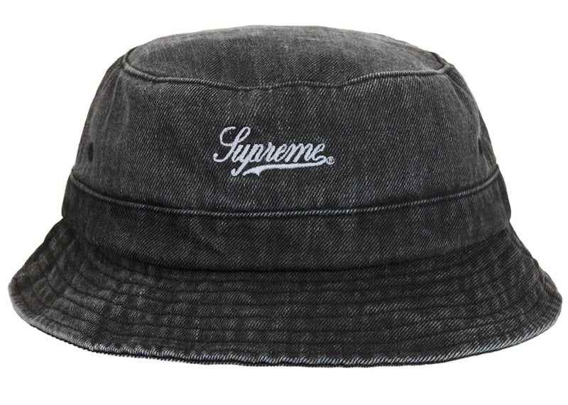 Supreme Coated Denim Crusher Black