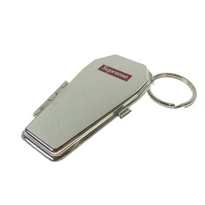 Supreme Coffin Keychain Silver