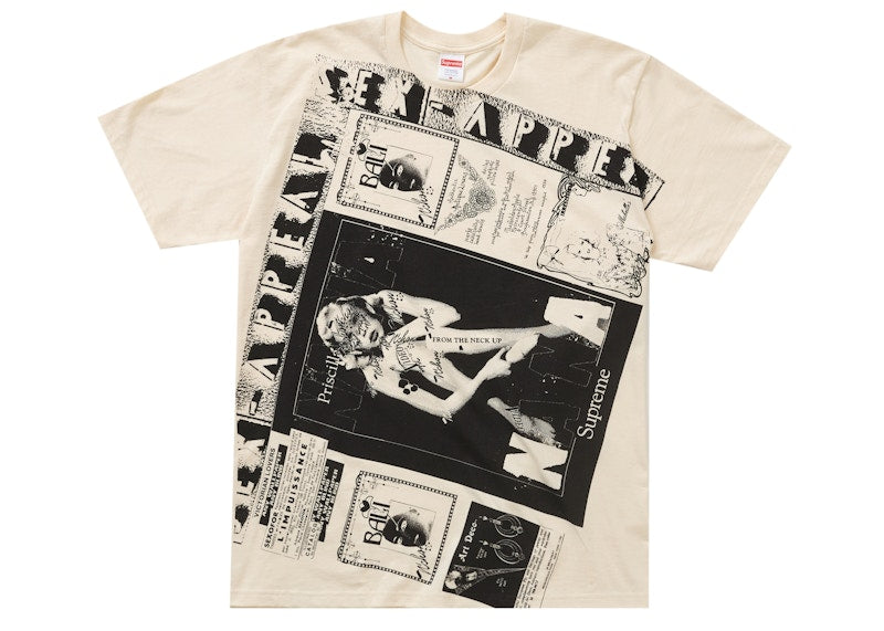 Supreme Collage Tee Natural