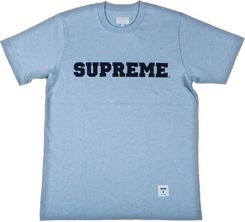 Supreme Collegiate Tee Light Blue