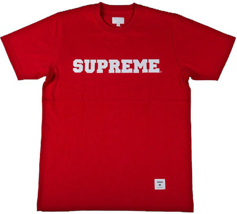 Supreme Collegiate Tee Red