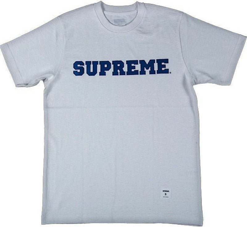 Supreme Collegiate Tee White