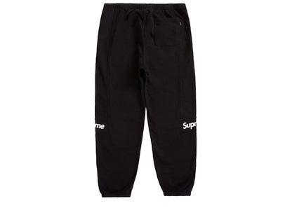 Supreme Color Blocked Sweatpant Black