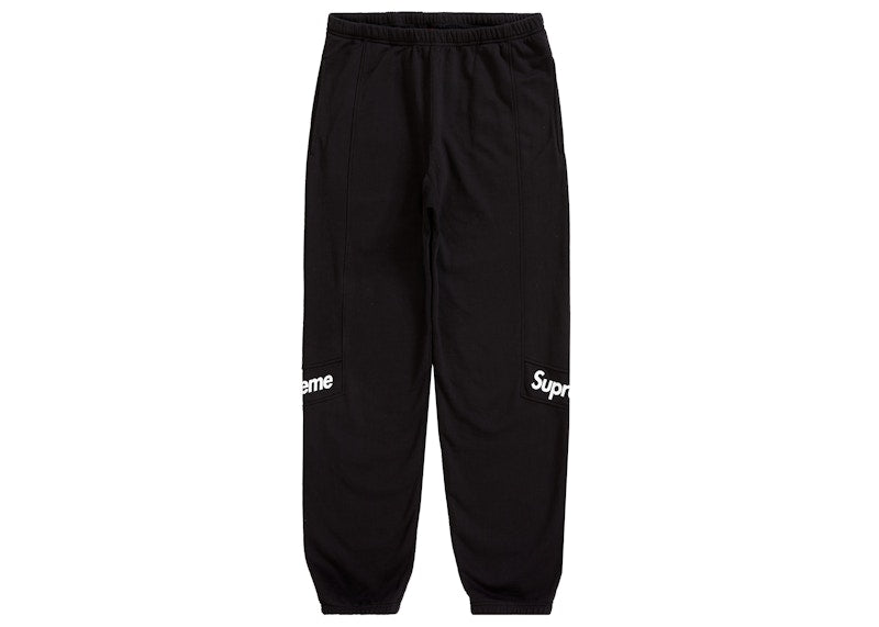 Supreme Color Blocked Sweatpant Black