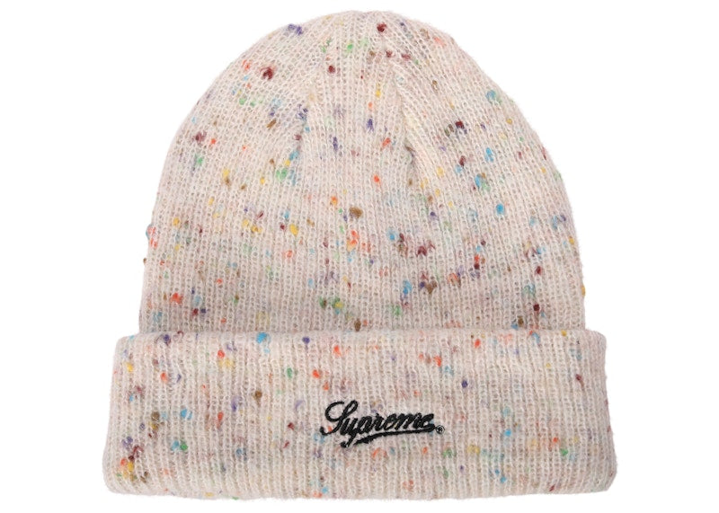 Supreme Colored Speckle Beanie Natural