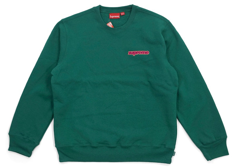 Supreme Connect Crewneck Sweatshirt Green