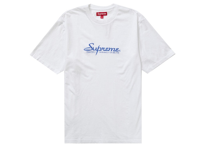 Supreme Contact S/S Top White