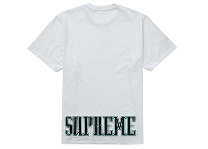 Supreme Contrast Appliqué S/S Top White