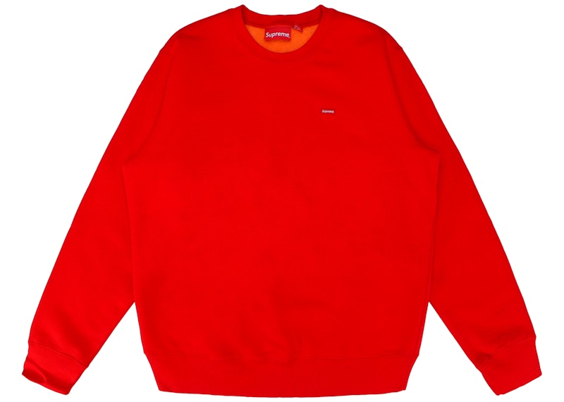 Supreme Contrast Crewneck Red
