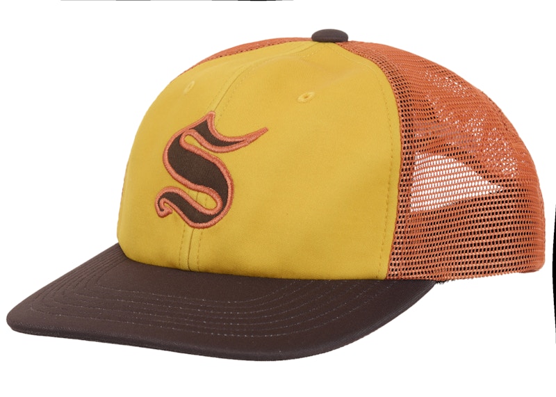 Supreme Contrast S Mesh Back 6-Panel Orange