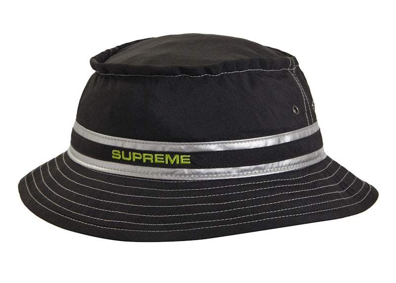 Supreme Contrast Stitch Crusher Black
