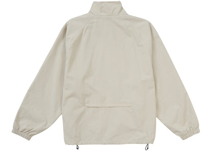 Supreme Contrast Zip Track Jacket Tan