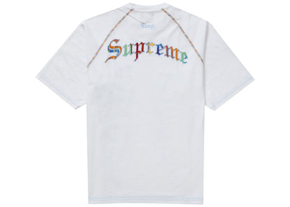 Supreme Coogi Raglan S/S Top White