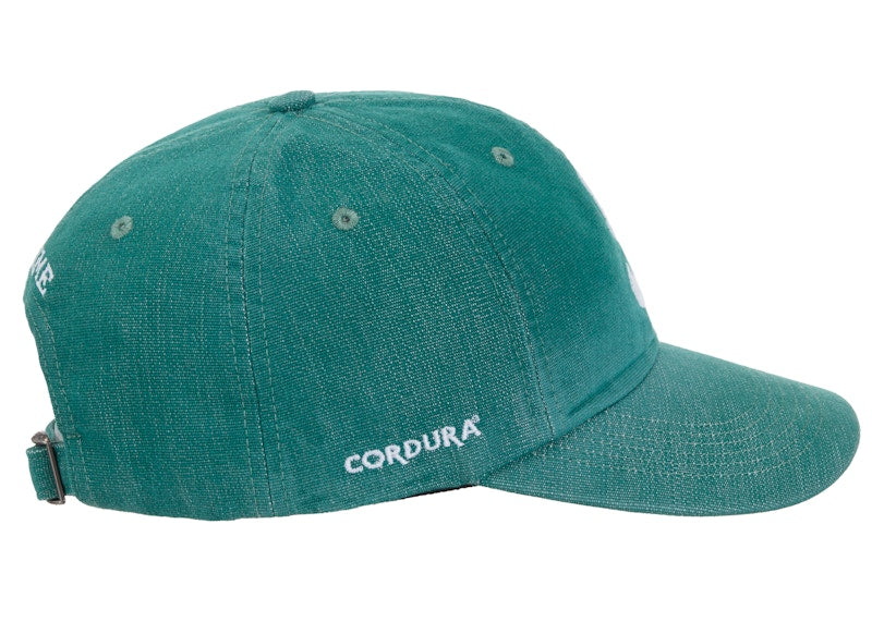Supreme Cordura Denim S Logo 6-Panel Green