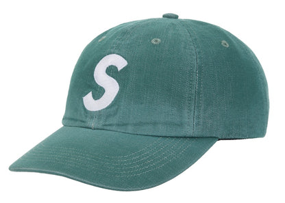 Supreme Cordura Denim S Logo 6-Panel Green