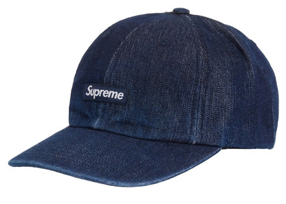 Supreme Cordura Denim Small Box 6-Panel Blue