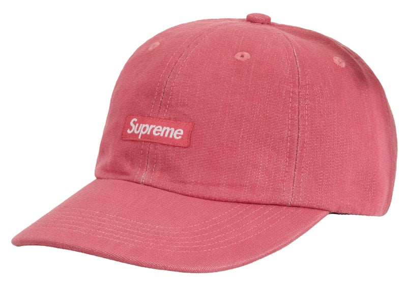 Supreme Cordura Denim Small Box 6-Panel Pink