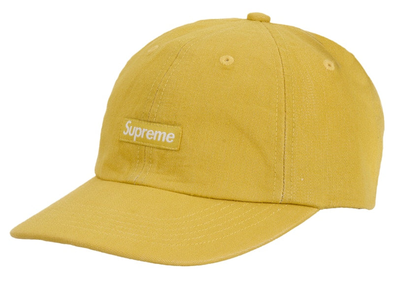 Supreme Cordura Denim Small Box 6-Panel Yellow