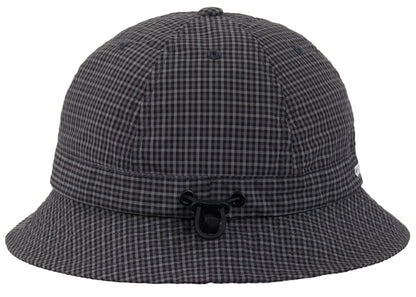 Supreme Cordura Plaid Bell Hat Black