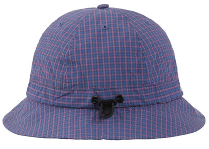 Supreme Cordura Plaid Bell Hat Blue