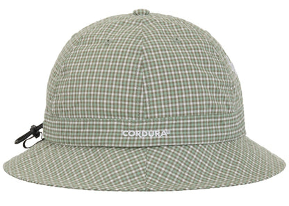 Supreme Cordura Plaid Bell Hat Green