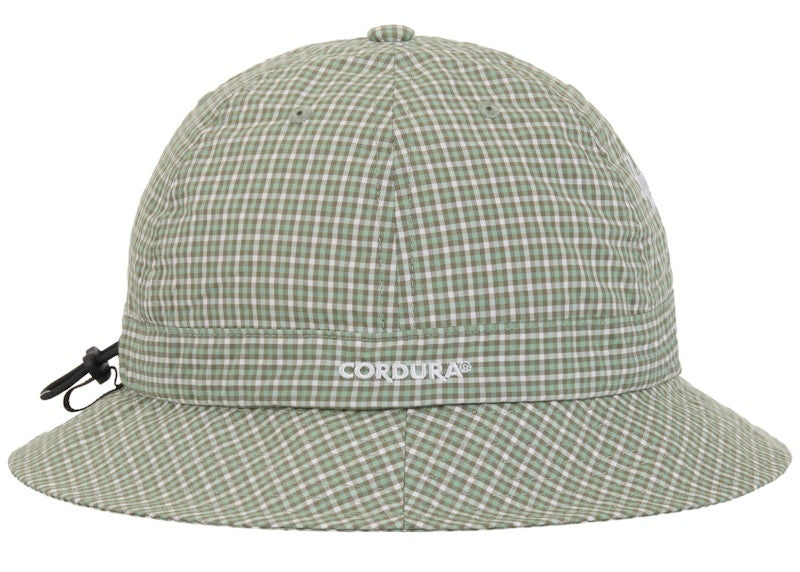 Supreme Cordura Plaid Bell Hat Green