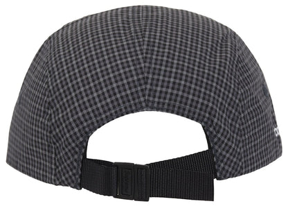 Supreme Cordura Plaid Camp Cap Black