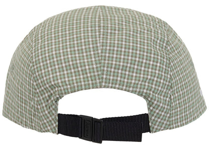 Supreme Cordura Plaid Camp Cap Green