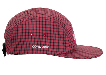 Supreme Cordura Plaid Camp Cap Red