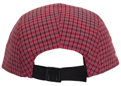 Supreme Cordura Plaid Camp Cap Red