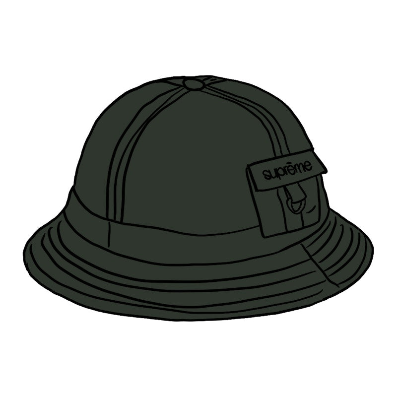 Supreme Cordura Pocket Bell Hat Olive