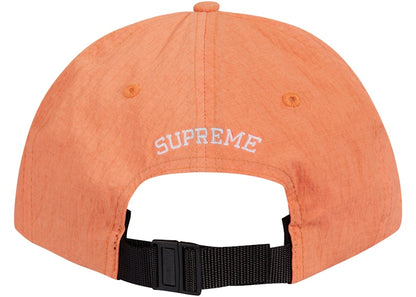 Supreme Cordura Ripstop S Logo 6-Panel Coral