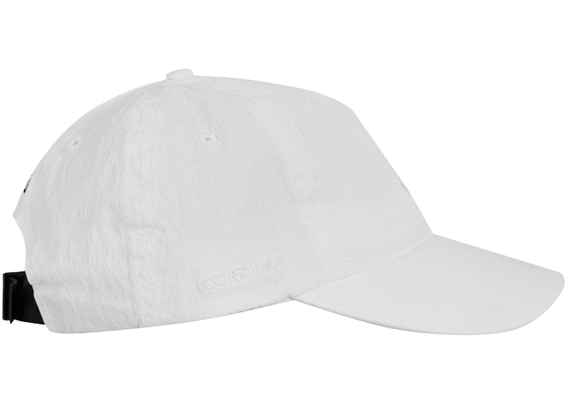 Supreme Cordura Ripstop S Logo 6-Panel White